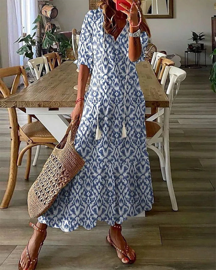 Dianna™ - Boho Karın Kapatıcı Elbise 