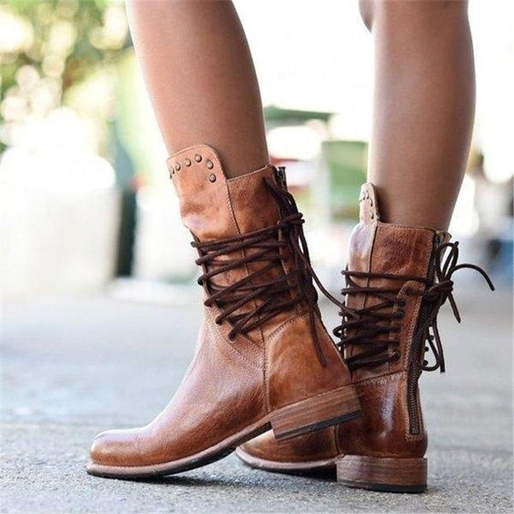 Aruna Tahi Leather Boots
