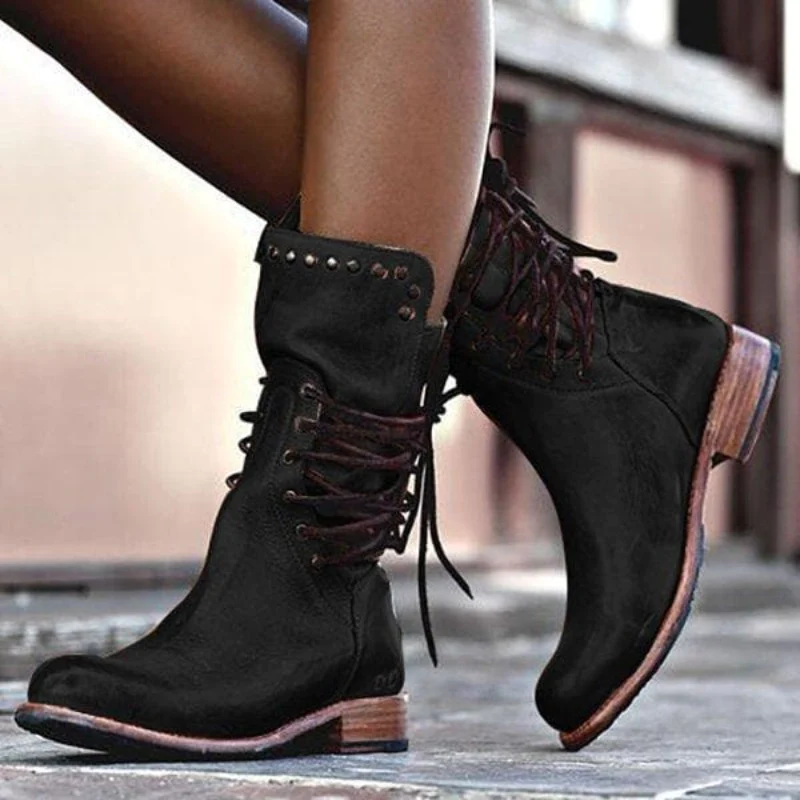 Aruna Tahi Leather Boots