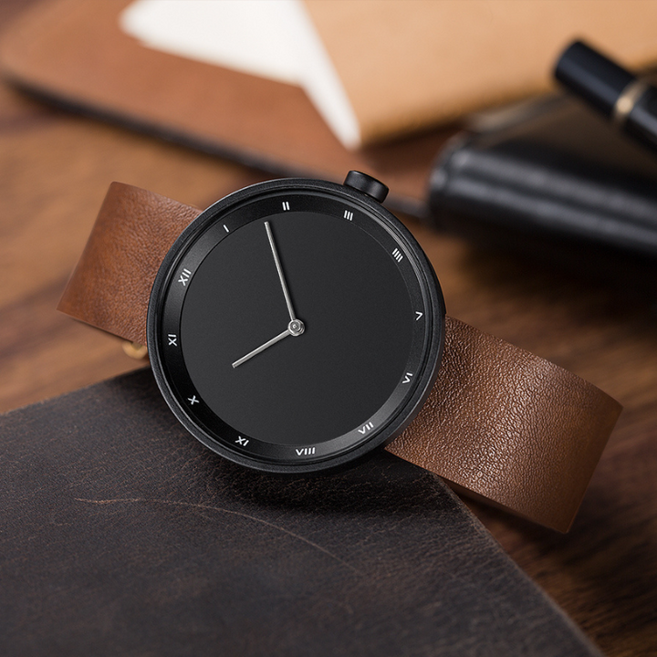 Minimalist Stil Kuvars Kol Saati