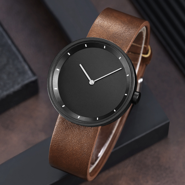 Minimalist Stil Kuvars Kol Saati