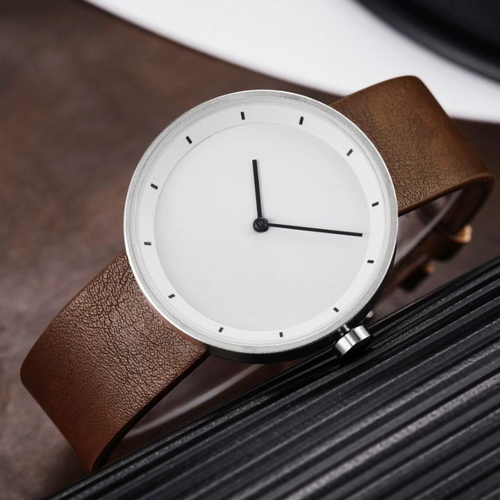 Minimalist Stil Kuvars Kol Saati