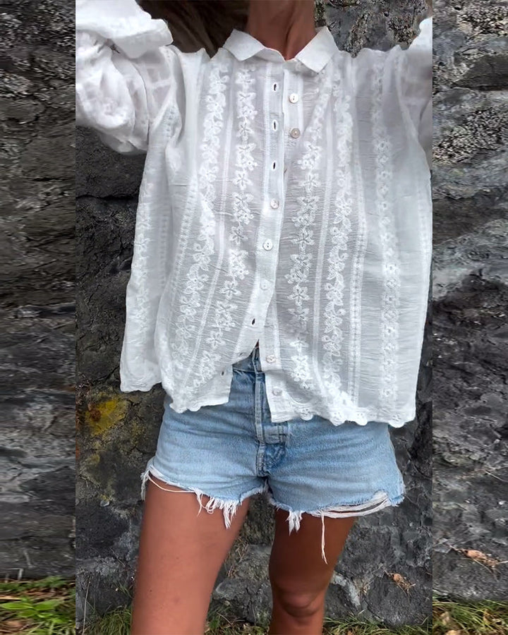 Kathlyn™ - Düğmeli Polo Gömlek