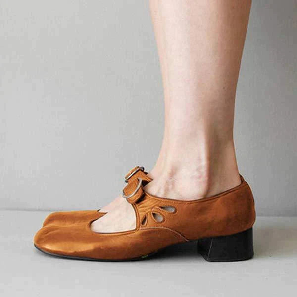 Sarah - Luxe Comfort Ortopedik Deri Sandalet