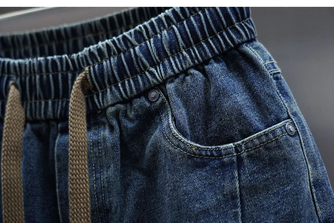 Kemerli Bol Kot Pantolon 