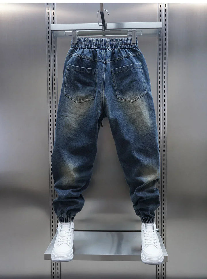 Kemerli Bol Kot Pantolon 