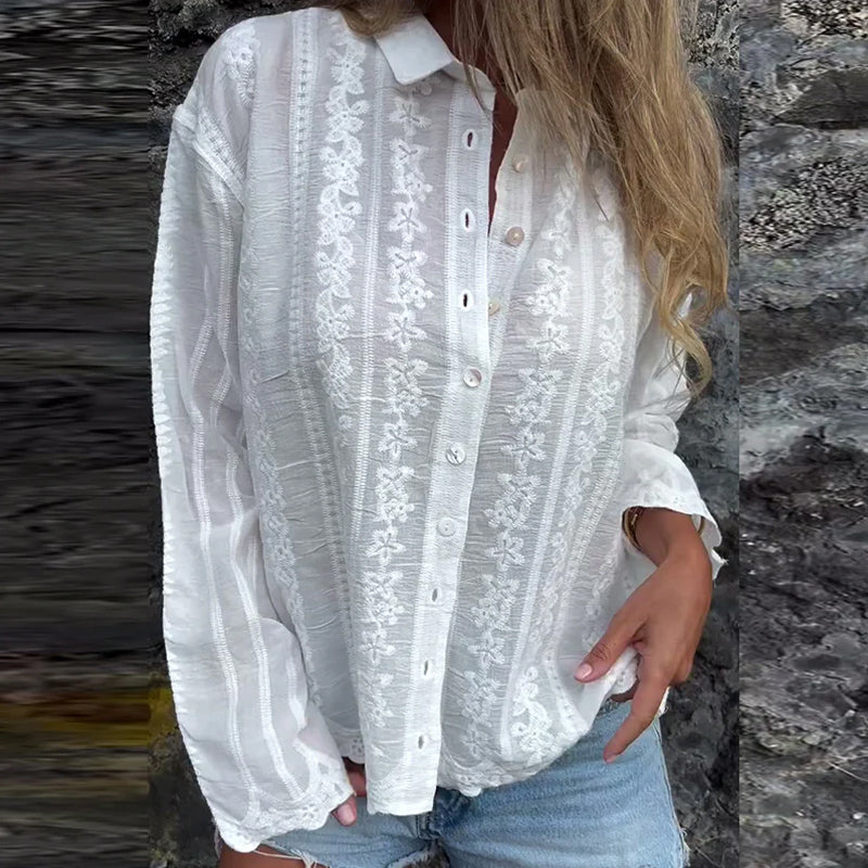 Kathlyn™ - Düğmeli Polo Gömlek