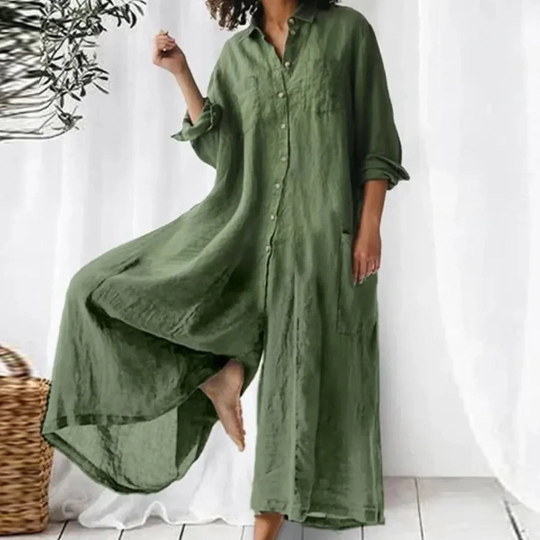 Riley - Comfortable Loose Jumpsuit