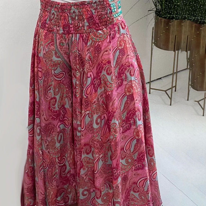 Jane™ | Boho Chic Geniş Paça Pantolon